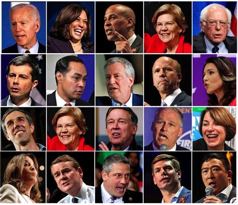2020 Democratic Party presidential candidates .